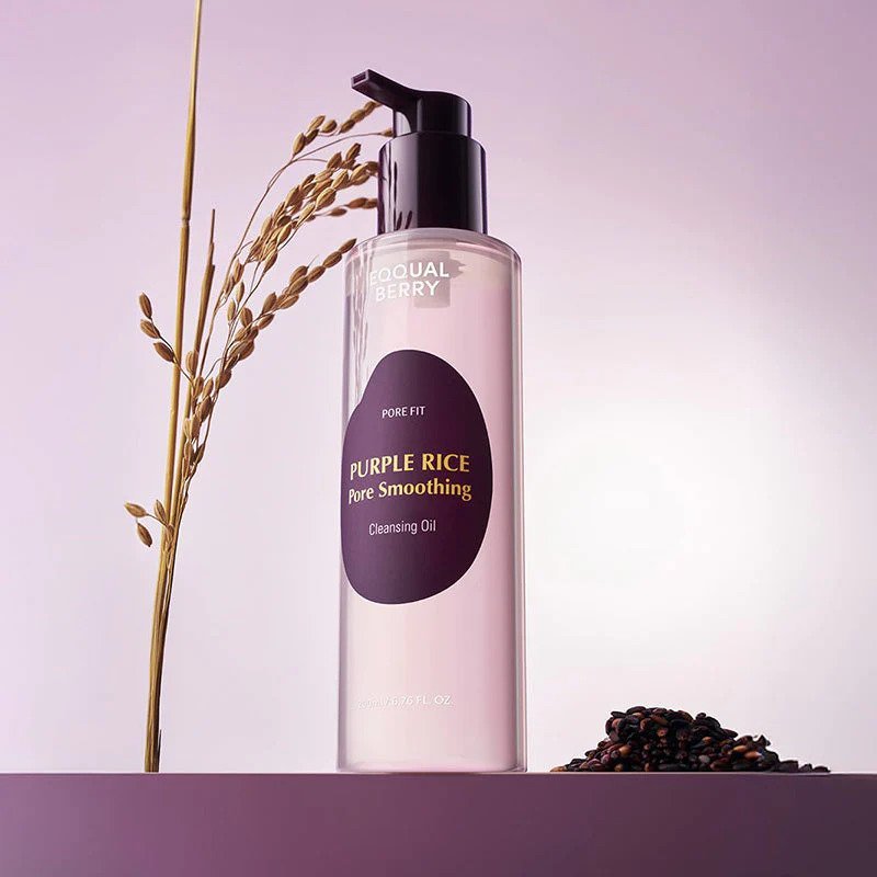 Eqqualberry - Purple Rice Pore Smoothing Cleansing Oil 200 ml