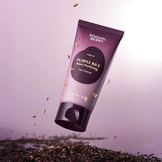 Eqqualberry - Purple Rice Pore Purifying Pack Cleanser 130 g